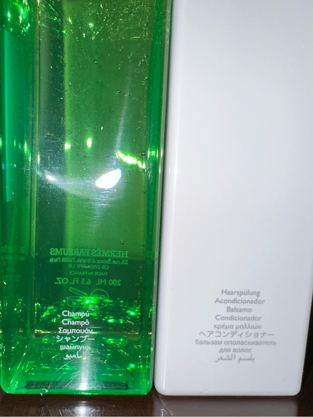 Hermès Un Jardin Sur Le Nil Shampoo & Conditioner Set — 200 mL Each - NIB - Picture 4 of 6